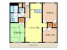 藤住宅 3LDKの間取り