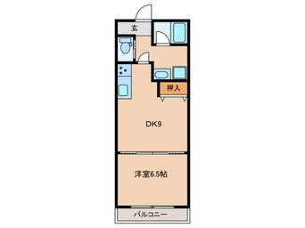 間取図 コーポ北山