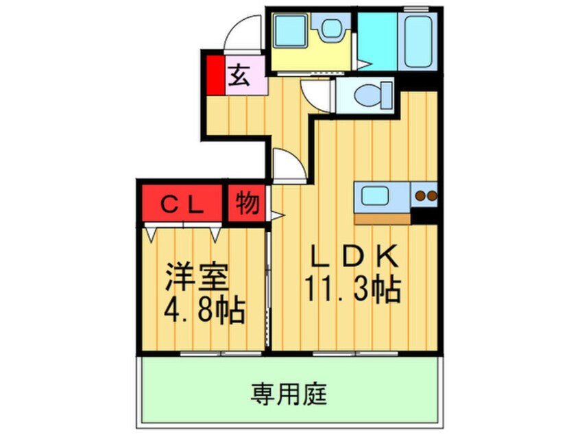 間取図 第Ⅰ南レジデンス