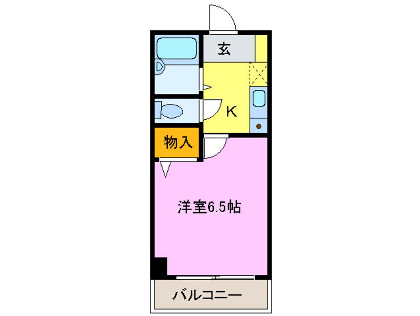 間取図 エフォ－ル・ナガイ