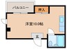 レジデンスフジ 1Rの間取り