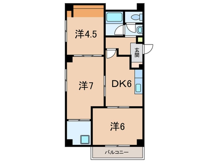 間取り図 フェイバ－ハイツ
