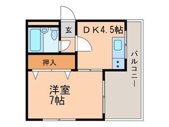 間取図 フェイバ－ハイツ