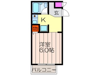 間取図 プレアール楠葉東山
