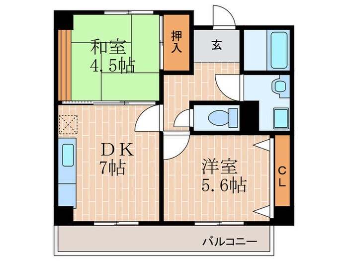 間取り図 ハーバー壱番館