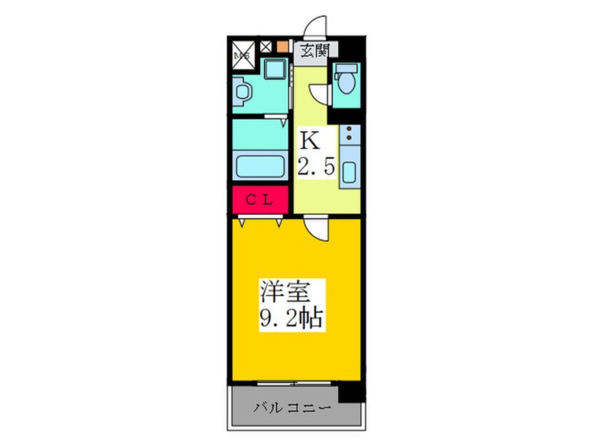 間取図 Ｃｏｚｙ　ＣｏｕｒｔⅢ