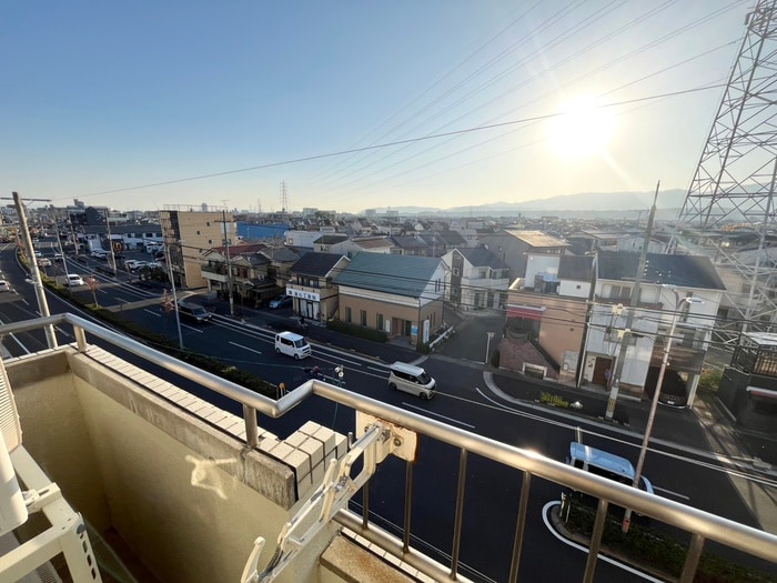 室内からの展望 サンヴェール桂