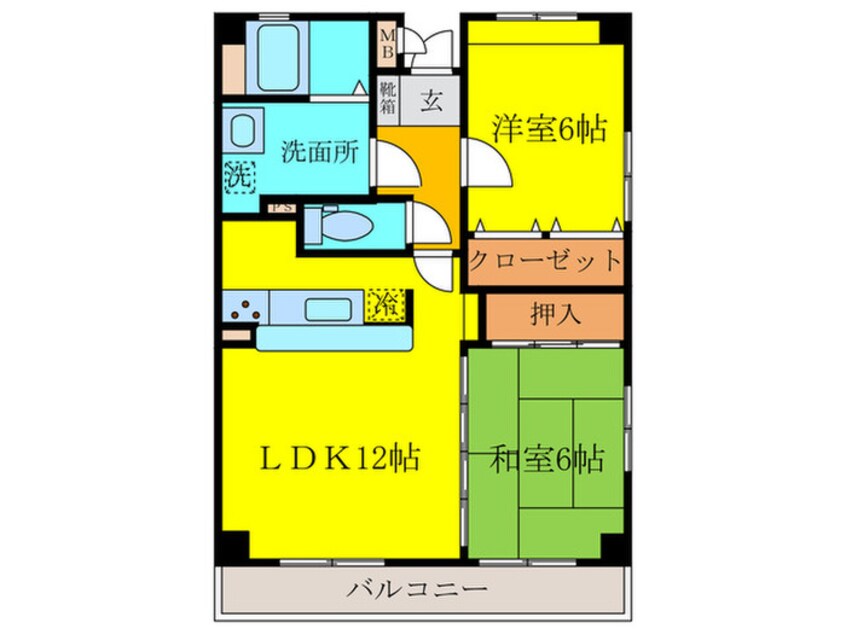 間取図 ステイブルコート