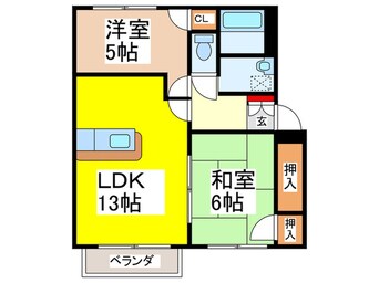 間取図 ソレイユ