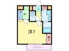 ウイ－ンコ－ト甲子園 1Kの間取り