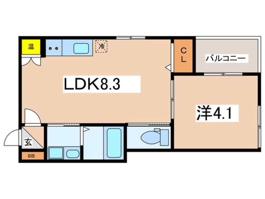 間取図 カーサリベルタ