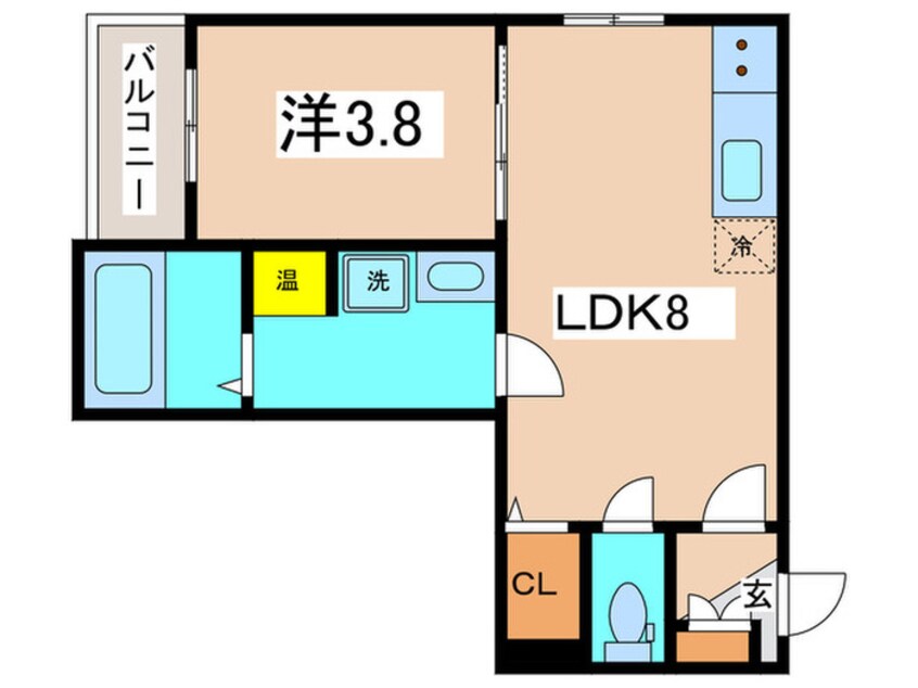 間取図 カーサリベルタ