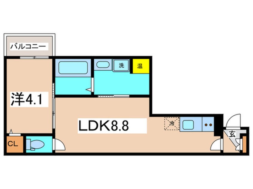 間取図 カーサリベルタ