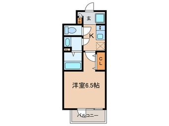 間取図 エスリード神戸三宮（1206）