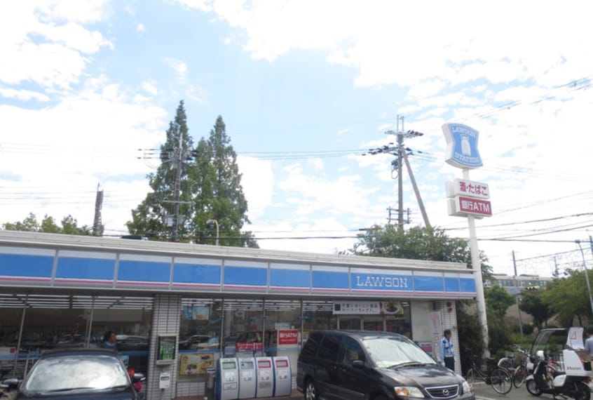 ローソン 尼崎水堂町店(コンビニ)まで300m 武庫ハイマ－　Ｅ棟