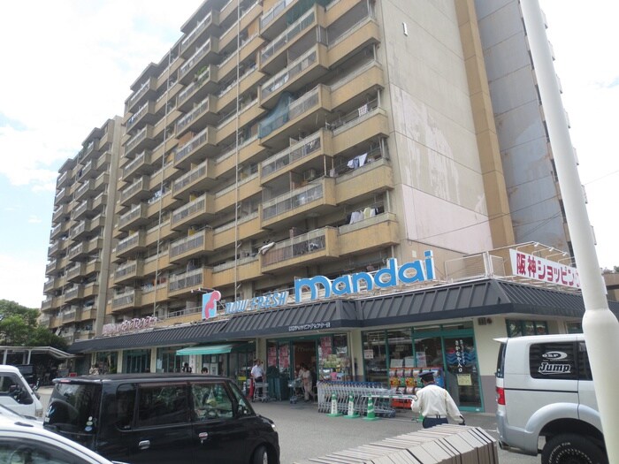 万代 阪神ショッピングセンター店(スーパー)まで550m 武庫ハイマ－　Ｅ棟