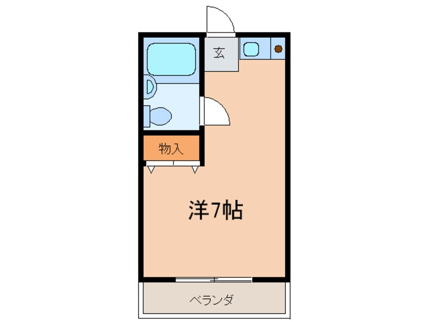 間取図 メビウス上新庄レジデンス