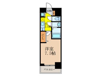 間取図 Luxe新大阪α