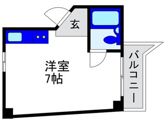 間取図 キャロル豊中本町