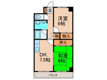 間取図 オレンジカウンティⅡ