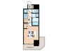 S-RESIDENCE堺湊駅前azure 1Kの間取り