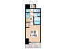 S-RESIDENCE堺湊駅前azure 1Kの間取り