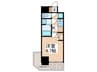 S-RESIDENCE堺湊駅前azure 1Kの間取り
