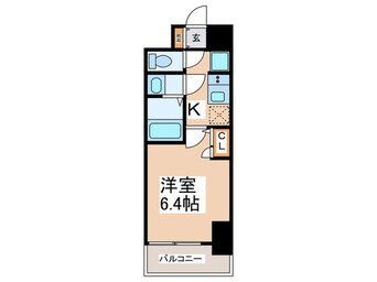 間取図 S-RESIDENCE堺湊駅前azure