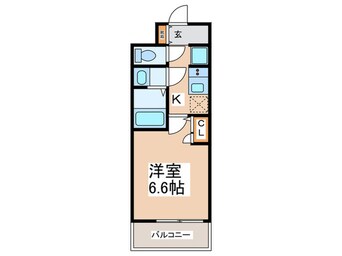 間取図 S-RESIDENCE堺湊駅前azure
