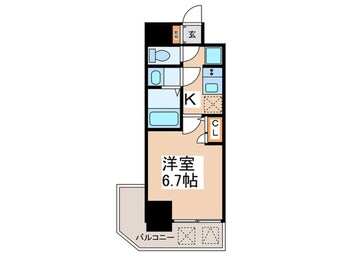 間取図 S-RESIDENCE堺湊駅前azure