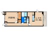 ベルレーブ 1LDKの間取り