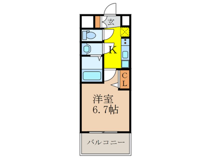 間取図 レシオス新大阪ＮＯＲＴＨ