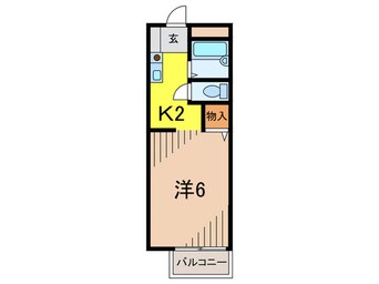 間取図 ブルーハイツ