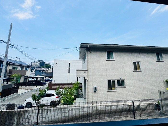 室内からの展望 ブルーハイツ