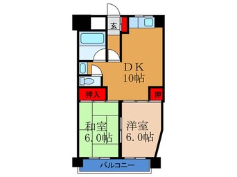 間取図 第５マンション北栄