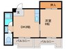第５マンション北栄 1DKの間取り