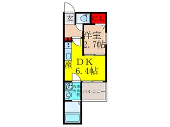 間取図 仮）ＡＤＶＡＮＣＥ豊津