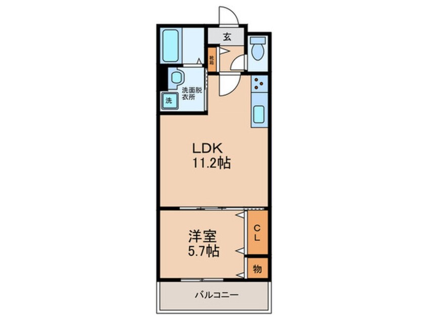 間取図 スリール照ヶ丘