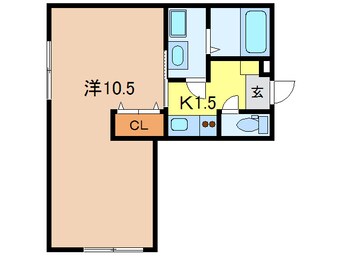 間取図 ｃｏｒｔｅ　ｓｅｓｔｏ甲子園口