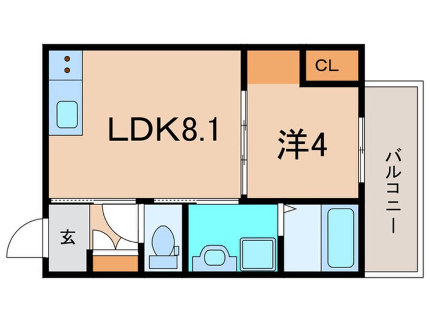 間取図 仮)BowLongKomagabayashi