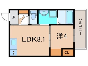 間取図 仮)BowLongKomagabayashi