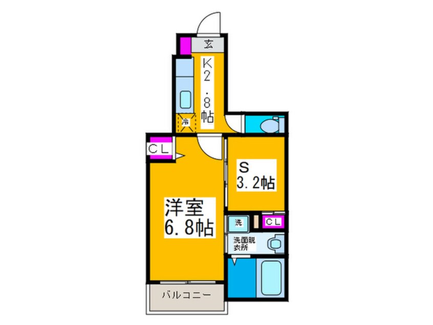 間取図 グランソレイユ