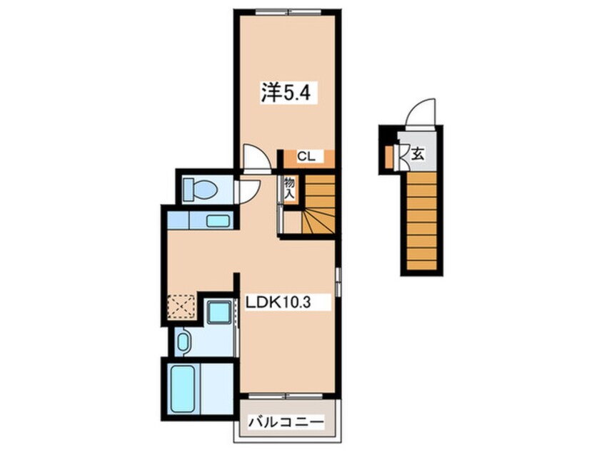 間取図 グランソレイユ