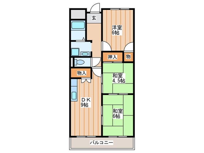 間取り図 ファミールコート