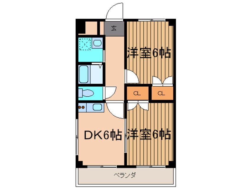 間取図 Ｍプラザ城東六番館