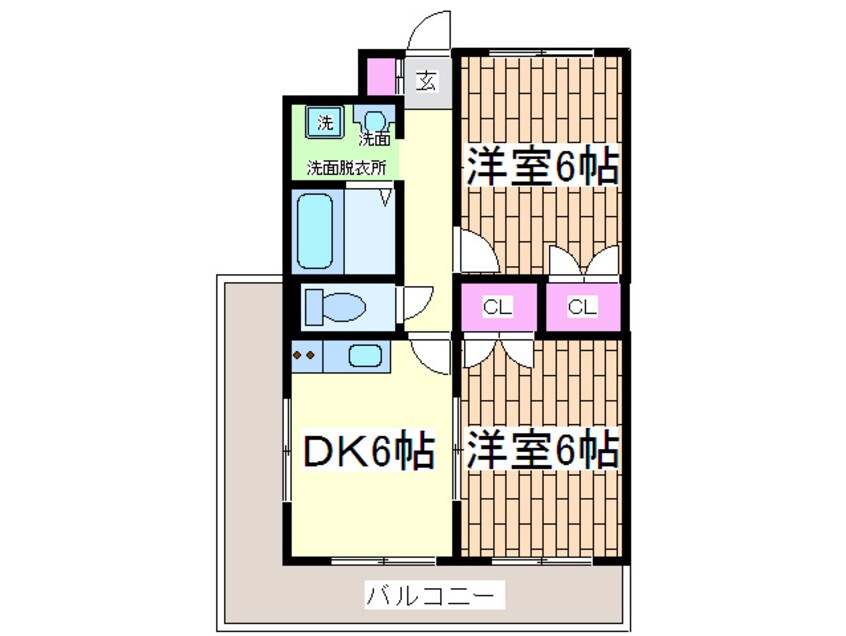 間取図 Ｍプラザ城東六番館