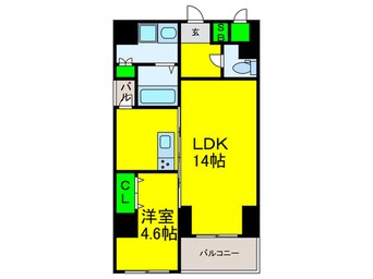 間取図 アトリエール堺新町