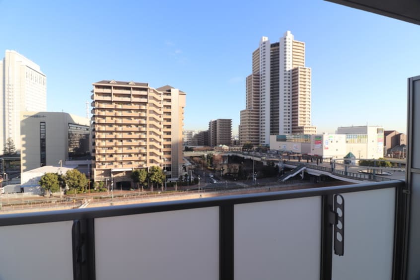 室内からの展望 エス・キュート尼崎Ⅱ