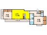 La Casa Felice 宝生ヶ丘 2LDKの間取り