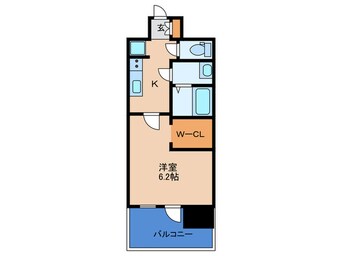 間取図 仮)プレサンス西九条GATERISE